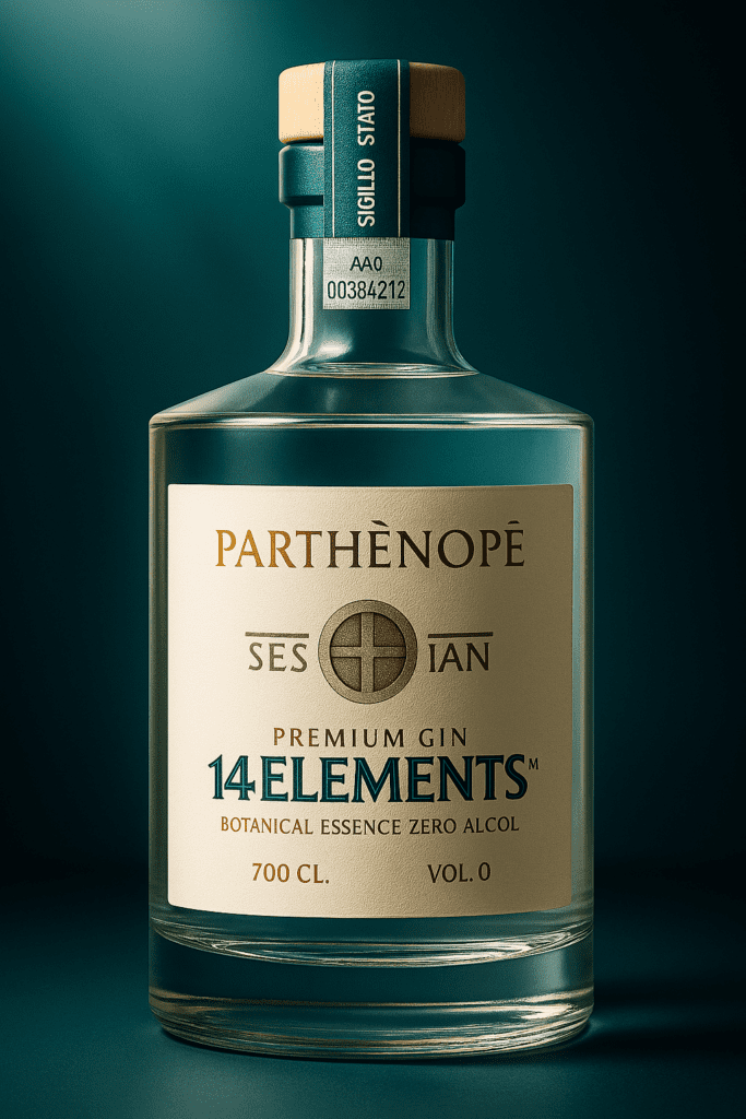 Gin Mediterraneo Artigianale Parthenope Gin Premium