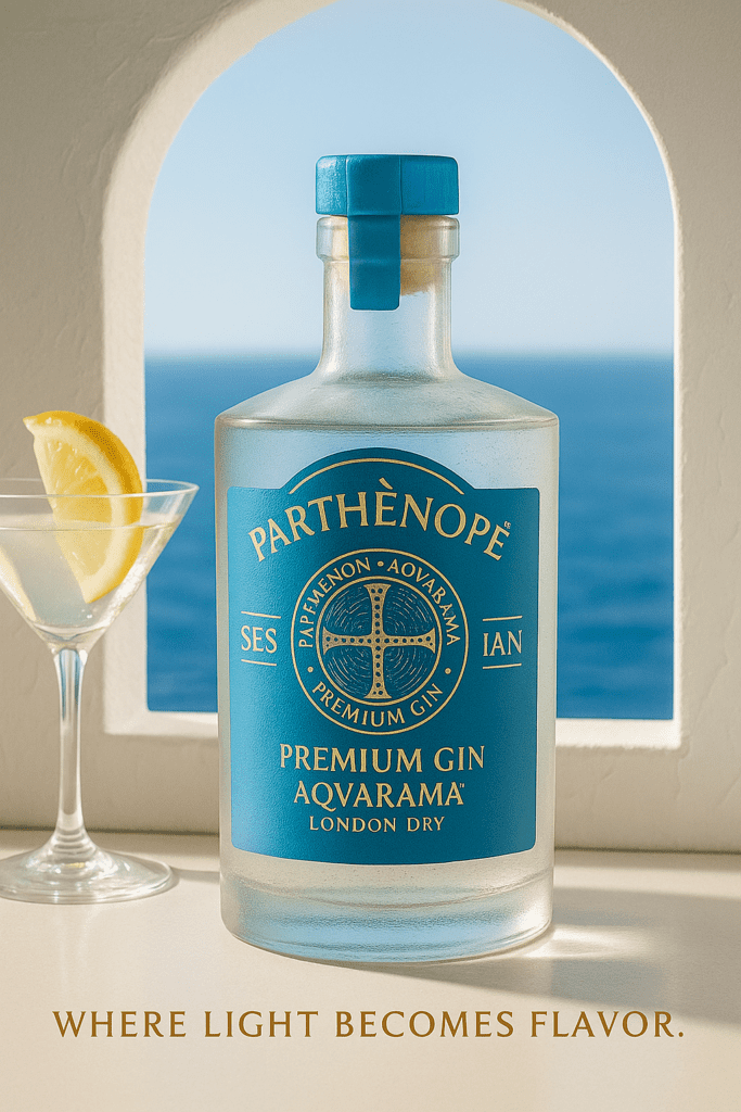 Gin Mediterraneo Artigianale Parthenope Gin Premium